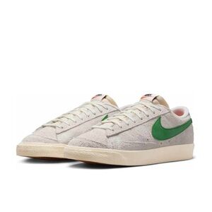 Brand New Nike Blazer Low '77 Premium 'Summit White Kelly Green' Men’s Shoes